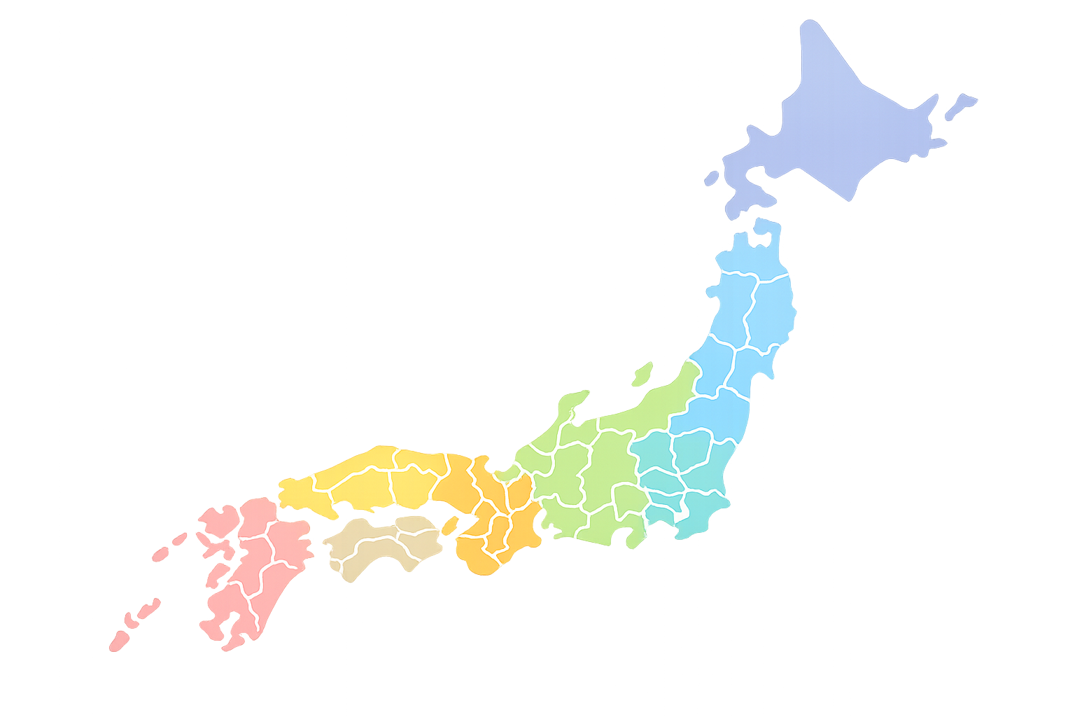 日本地図
